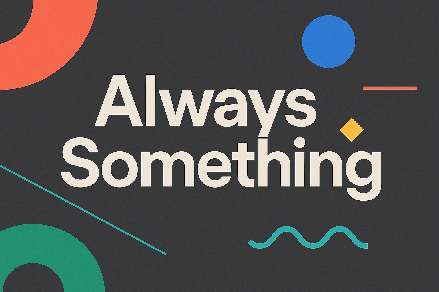hero image for the brand always something